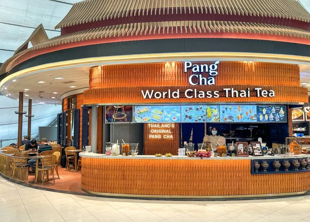 ปังชา Pang Cha Suvarnabhumi Airport (World Class Thai Tea)