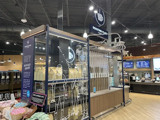 Roasting Plant Coffee in The Fresh Market