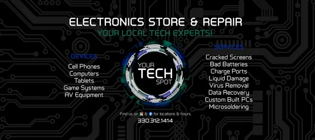 Your Tech Spot (Computer, iPhone, Gaming Console, iPad & Mobile Cell Phone Repair)