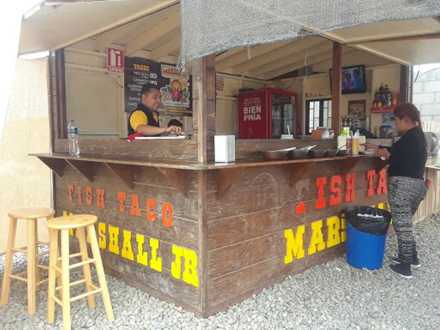 Marshall jr fish taco