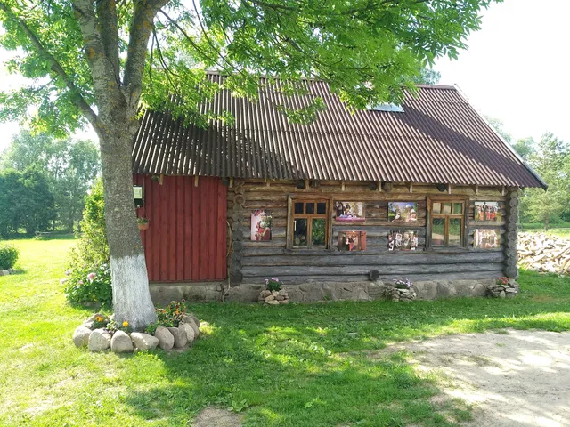 Estate Museum Seto people in the village. Whitefish