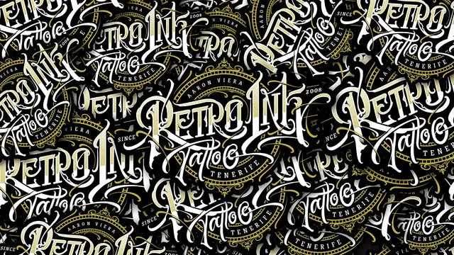 Retro ink tattoo