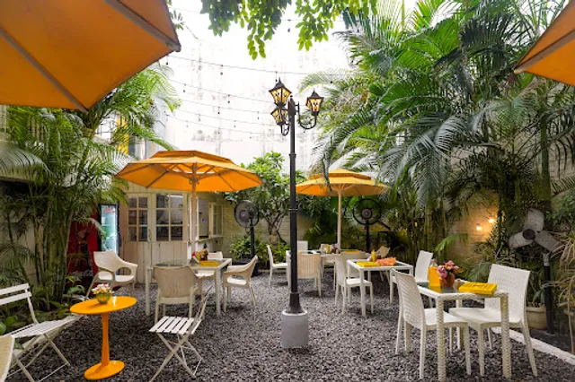 Behind Yellow Doors Diner