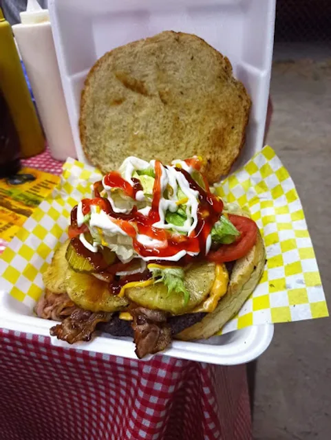 Hamburguesas al carbón las sabrosas