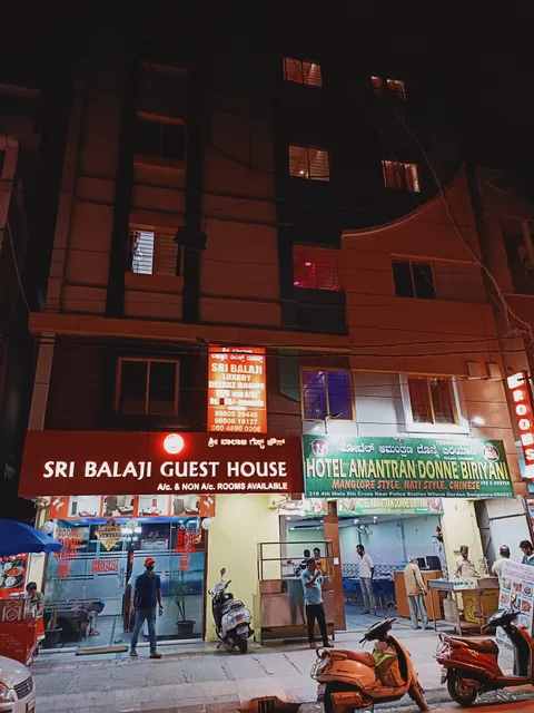 Sri Balaji Guest House Hotel Bangalore