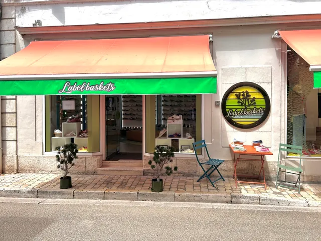 label baskets
