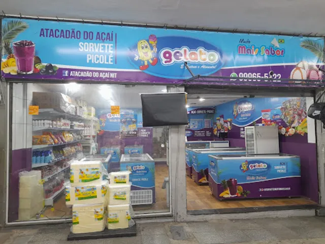 Sorvete Gelato Mais Sabor