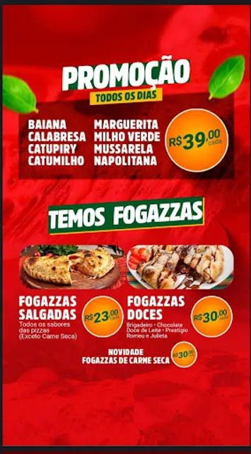 Pizzaria Do Dadá Rei Da Fogazza