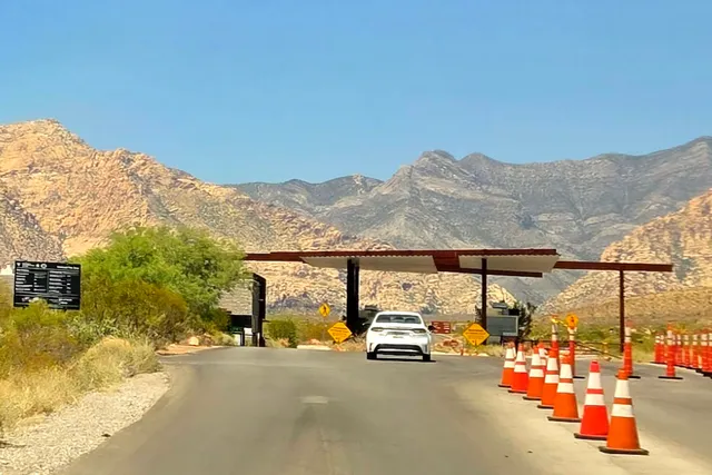 Red Rock Canyon Fee Station
