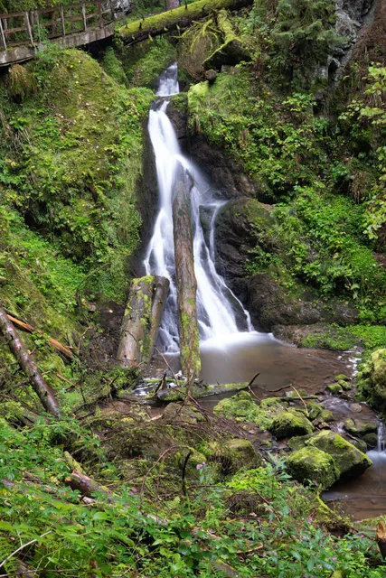 Zweiter Wasserfall Lotenbachklamm