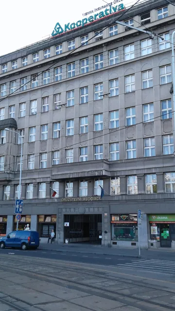 V objektu pension Unie a lékařská zařízení