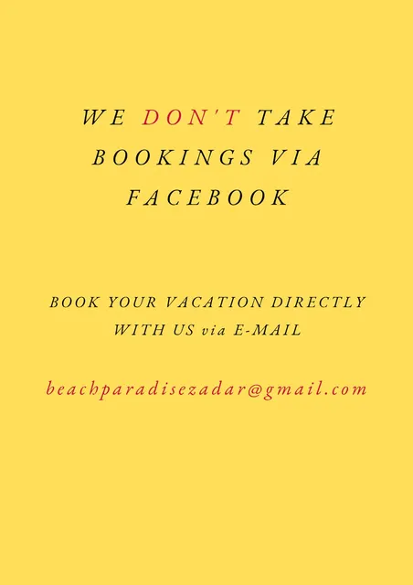 Beach Paradise Apartments Zadar