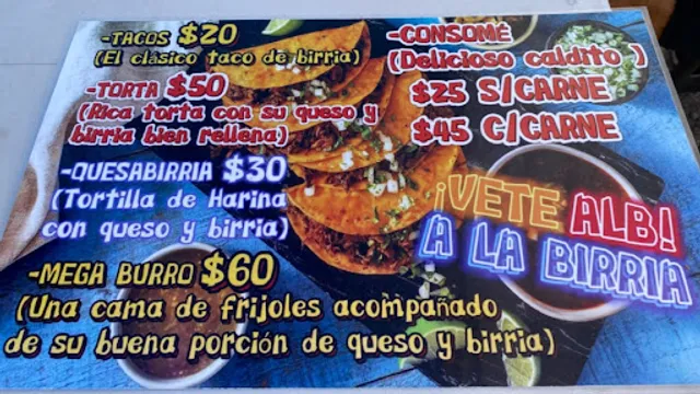 ¡Vete ALB! A la birria