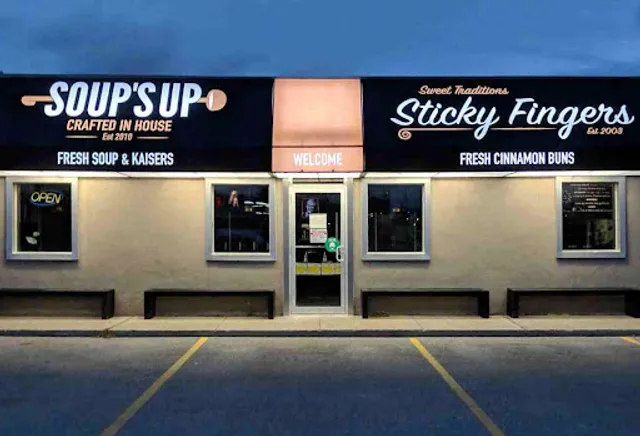 Soups Up & Sticky Fingers