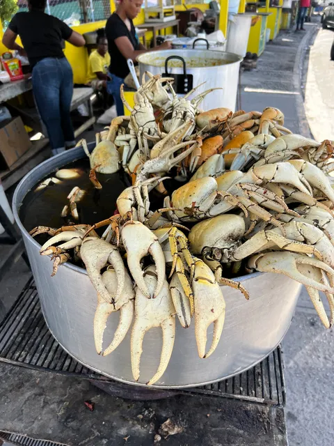 Soup, Corn & Crab at Heroes Circle