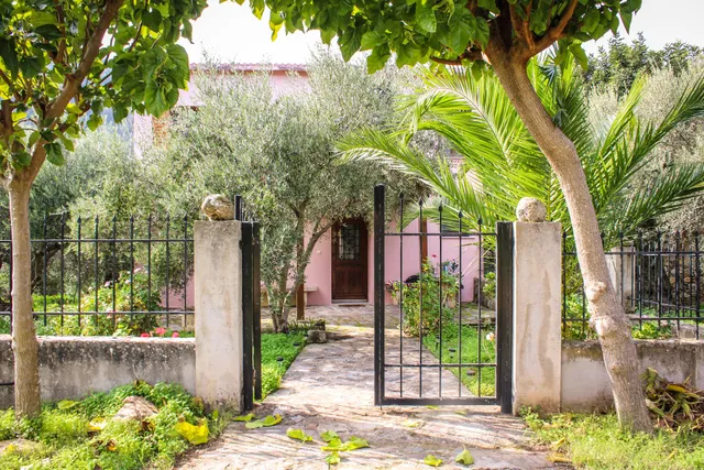 Hidden house in nature