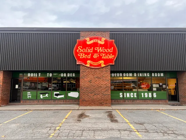 Solid Wood Bed & Table - Solid Wood Furniture and Custom Furniture