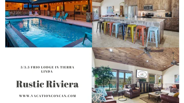 Rustic Riviera Lodge ~ 5 BD/5.5 BA
