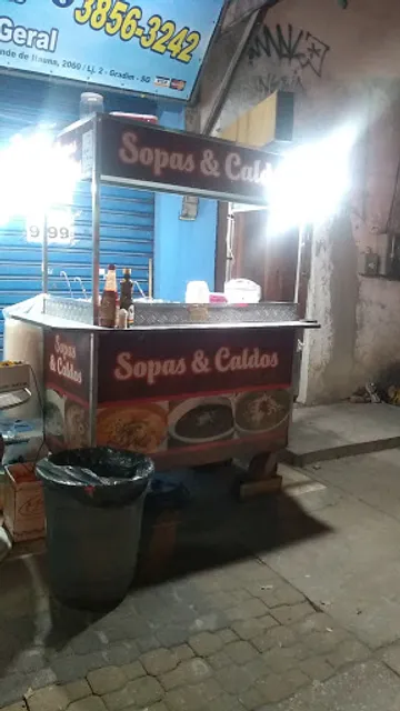 Sopas & caldos Praça do Gradim.