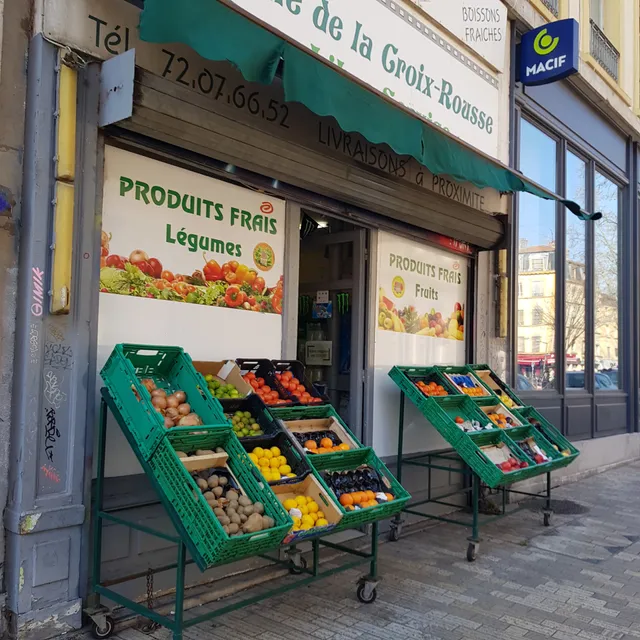 Épicerie Lyon halle de La Croix rousse