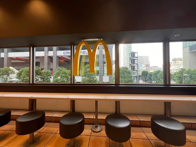 McDonald's. BIC CAMERA AKIBA