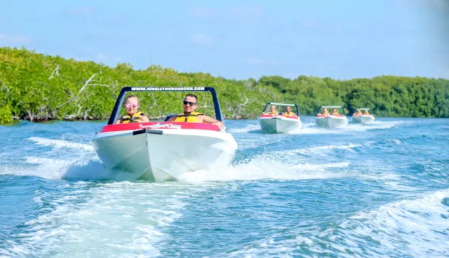 Jungle Tour Adventure Cancun: Speedboat Tour & Snorkel