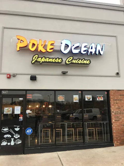 poke ocean Japanese cuisine