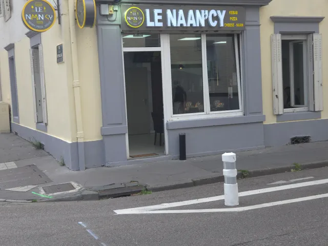 Le Naan-cy pizza