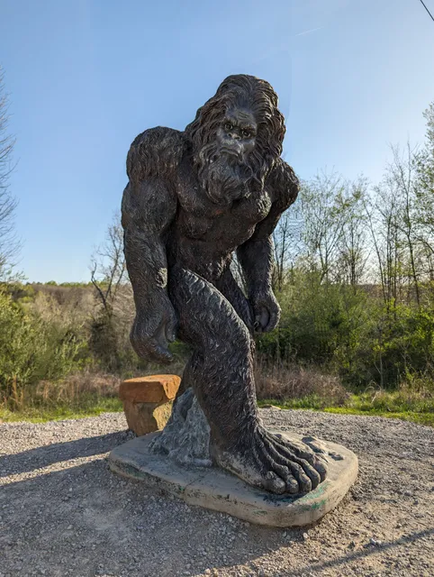 Shawnee Bigfoot Statue