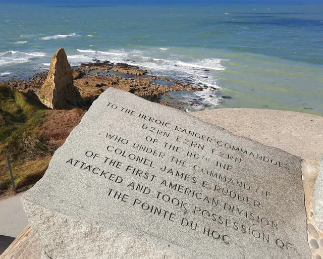 The Pointe du Hoc