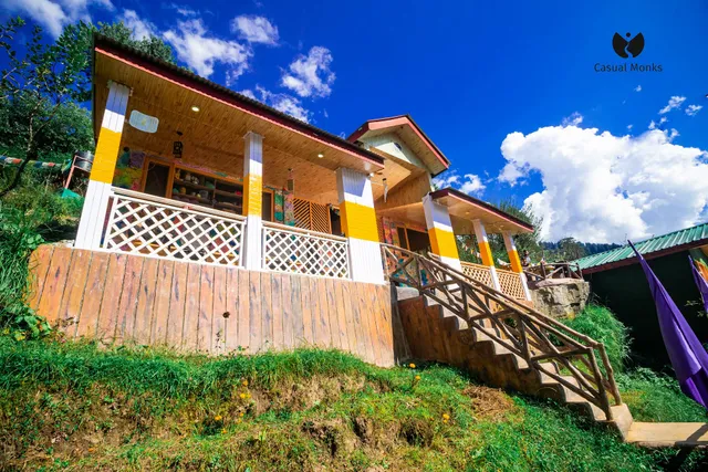 Casual Monks wooden house and cafe