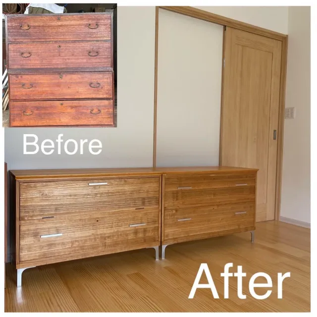 エドライフ 家具修理 桐箪笥