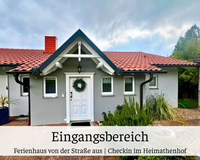 Ferienhaus Waldblick mit Kamin, Wintergarten und Terrasse