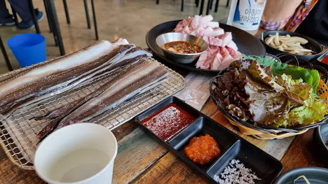 숯불통영바다장어구이