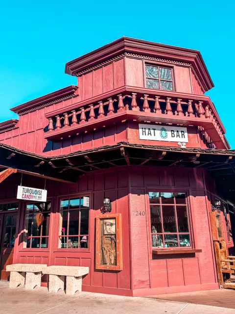 Turquoise Candy Custom Hat Bar