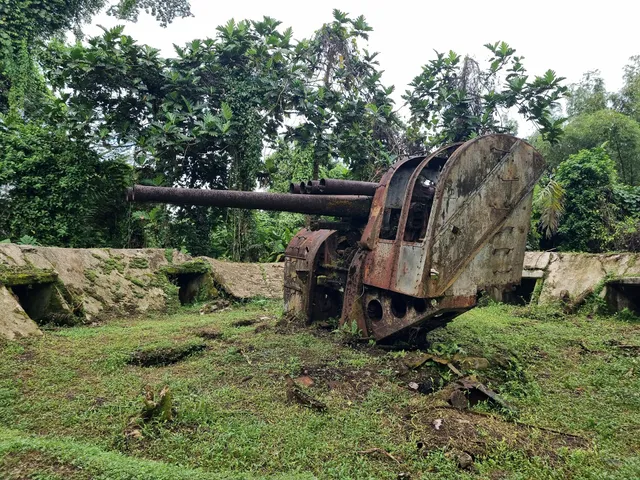 Japanese WWII Anti-Aircraft Guns