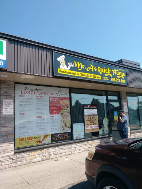 Mr A's Quick Flame Restaurant