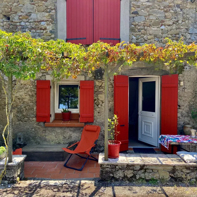 Les pieds en éventail, 4 gîtes avec piscine