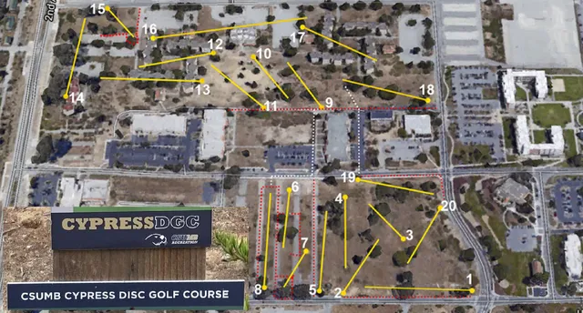 CSUMB Cypress Disc Golf Course