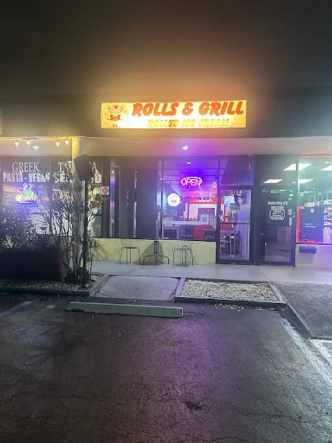 Rolled Ice Cream (previously Rolls and Grill)