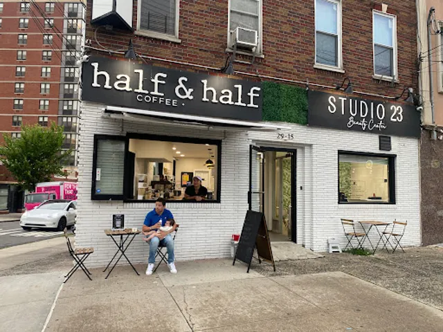 Half and Half coffee & wafles