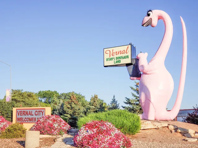 Dinah the Dine-A-Ville Dinosaur