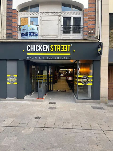 Chicken Street Reims Naan & Fried Chicken