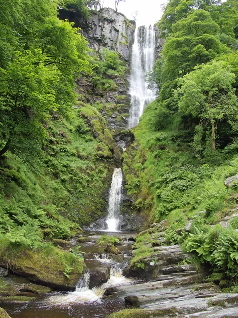 Pistyll Rhaeadr Waterfall