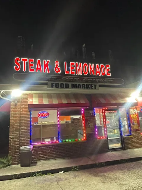 Sherman stake and lemonade
