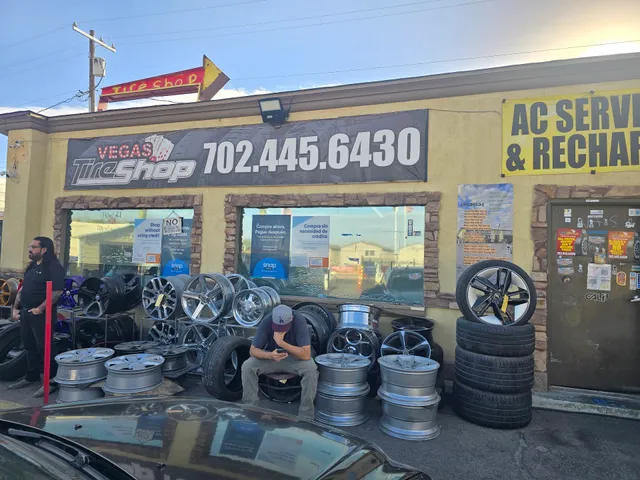 Vegas Tire Shop/ powder coating