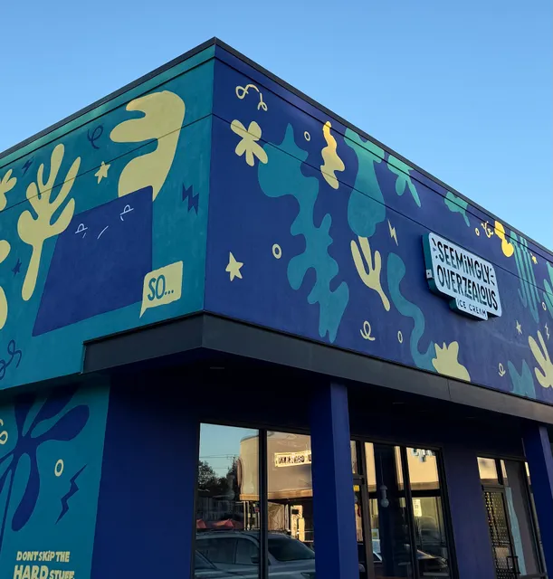 Seemingly Overzealous Ice Cream