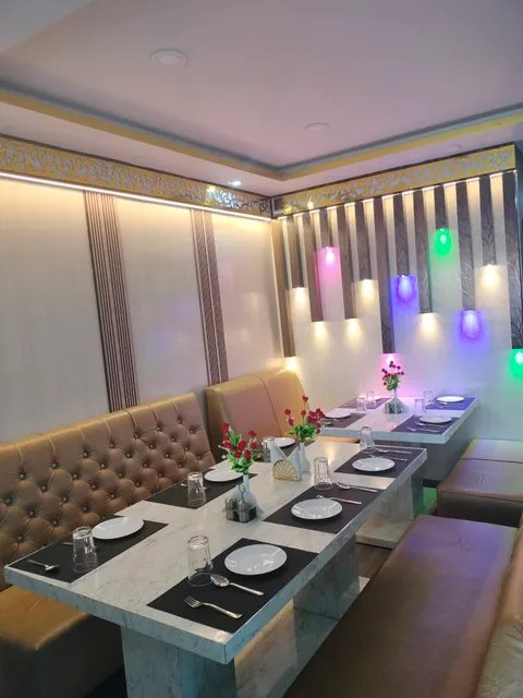 Lucky hotel & Buddha imperial family restaurant.