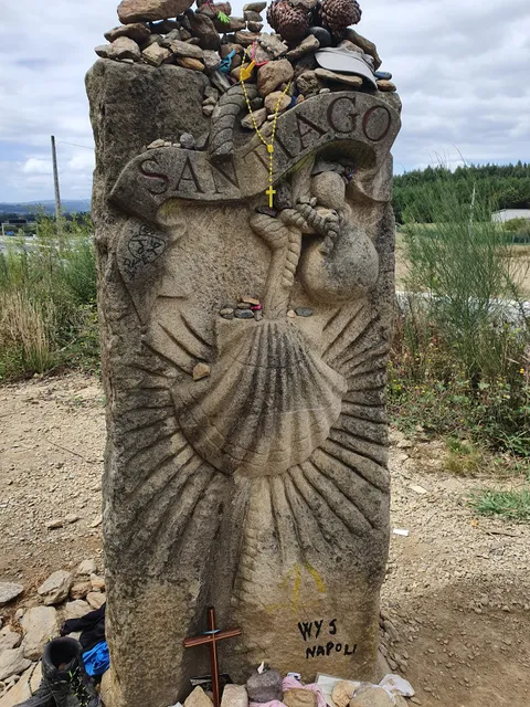 Terminal de entrada a Santiago - Camiño Frances