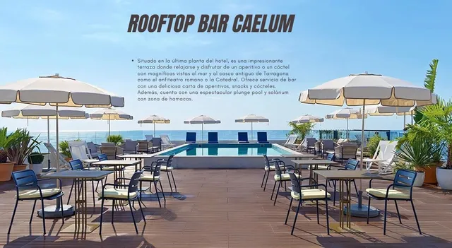 Rooftop Bar Caelum @ H10 Imperial Tarraco